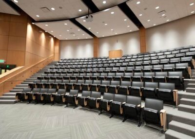 Empty auditorium at the Fort Wayne campus
